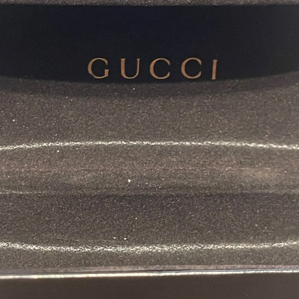 Gucci Black Eyewear Case preowned